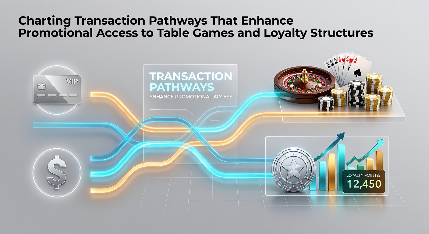 Diagram showing transaction pathways linking payment methods to table game promotions and loyalty point accumulation in casino systems